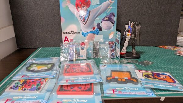 機動戦士ガンダム 一番くじ ジークアクス A賞+下位賞 セット+ガンダムフィギュア