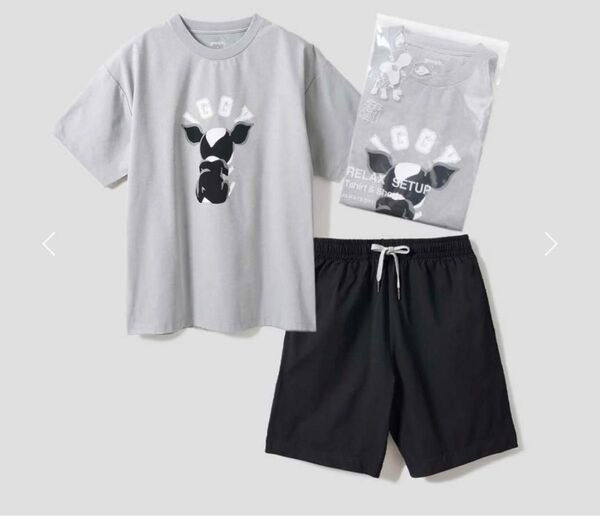 graniph ジョジョ コラボ Tシャツ & ショーツ セット L