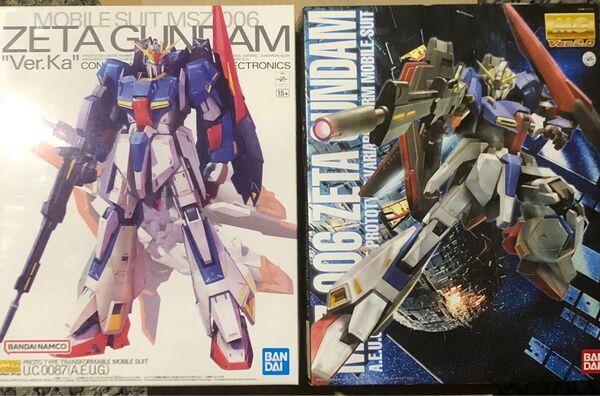 【24CD対応可】ガンプラ MG ゼータガンダム 2種セット Ver.ka/2.0 未組立