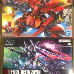 ガンプラ HG デルタザイン/サザビー(メタリックコーティング) 2種セット 未組立