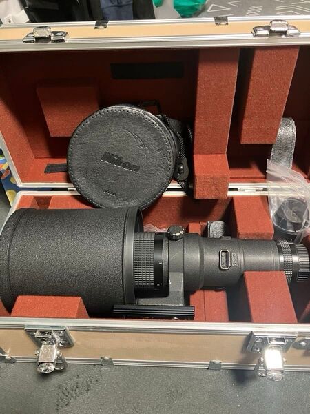 Nikon ニコン Ai NIKKOR 500mm F4P テレコンAi TC-301S 純正トランクケース 動作確認済
