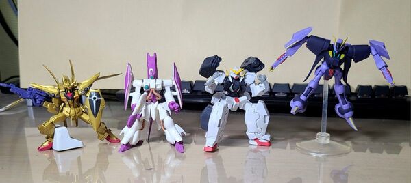 機動戦士ガンダムシリーズ 各MSフィギュア4品箱無し