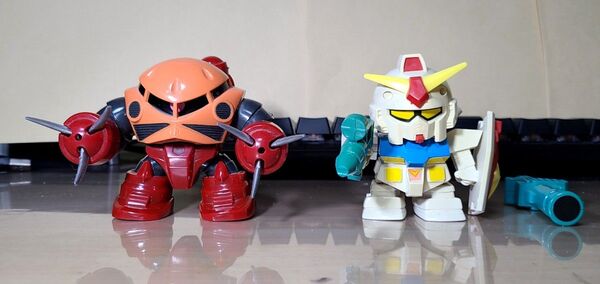 SDガンダム ガンダム シャア専用ズゴック プラ2品箱無し