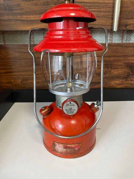 Coleman コールマン ランタン 1953 年7月製 初期イエロー 200A