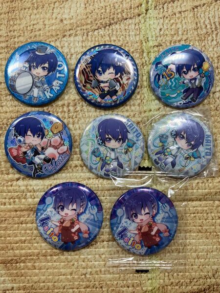 KAITO 雪ミク・マジカルミライ 缶バッジ ガチャガチャ