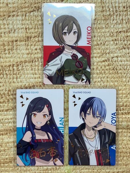 プロセカ 劇場版 壊れたセカイと歌えないミク エピカ 箔押し vivid BAD SQUAD