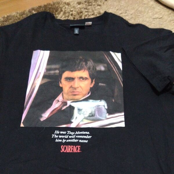 H&M SCARFACE 映画 Tシャツ