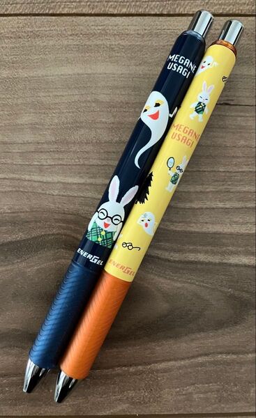 めがねうさぎ エナージェルボールペン セット