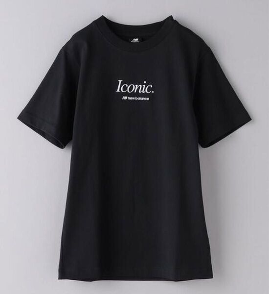 レディース New Balance ニューバランス tシャツ TEE 半袖 Athletics Icono US M 日本 L 黒