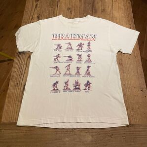 バンドT・ロックT BRAHMAN ブラフマン Tシャツ S 白2004 THE MIDDLE WAY 3rdメロコアハードコア