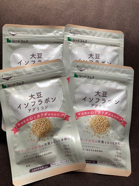 大豆イソフラボン アグリゴン 4パック