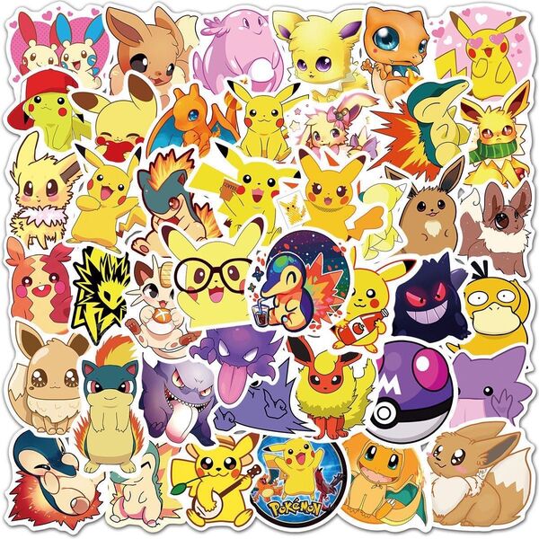 フレークシール ポケモンピカチュウ ポケットモンスター 50枚