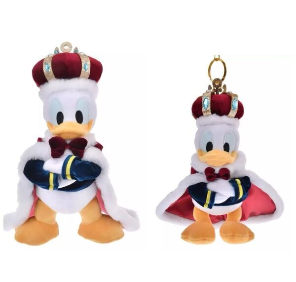 ディズニーストア ドナルド バースデー 2025 ぬいぐるみ ぬいぐるみキーチェーン セット