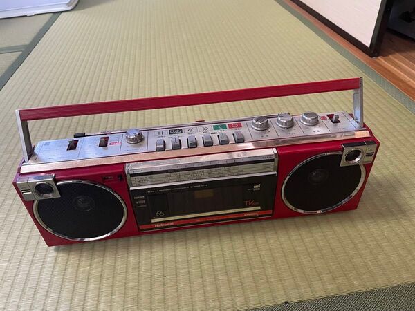 レトロ ナショナル RX-F6ラジカセ 動作確認済