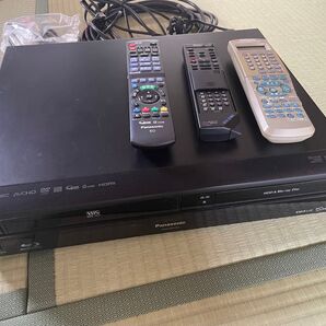 Panasonic HDD搭載Blu-ray/DVDビデオ一体型レコーダー 美品