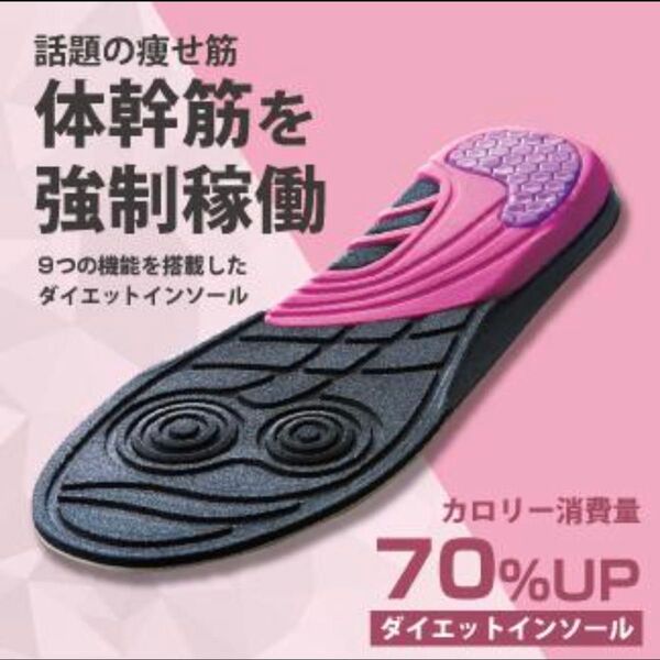 体幹筋エクササイズインソール ツインボール インソール ダイエット 通販 中敷き ウォーキング 衝撃吸収 体幹 エクササイズ