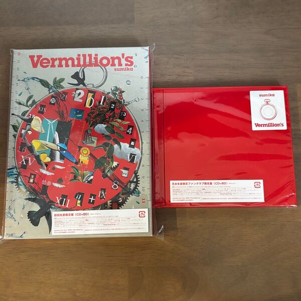 sumika vermillion's ファンクラブ限定盤 初回生産限定盤 CD Blu-ray ライブ