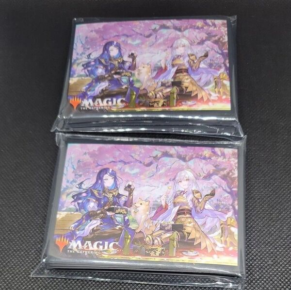 MTG 放浪皇のお花見 スリーブ 100枚セット