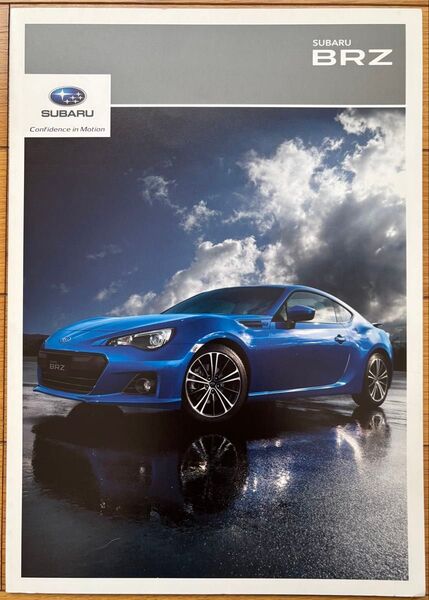 送料無料・BRZ ZC6のカタログ・前期型・スバル・SUBARU・2012年2月版