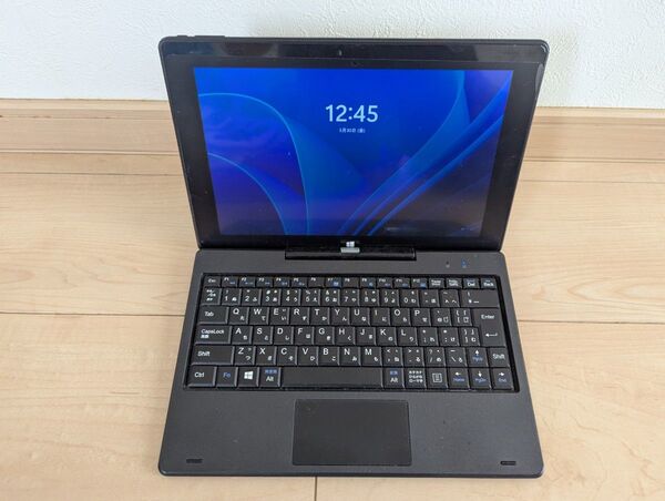 Frontier タブレットPC キーボード付き ブラック AC欠品