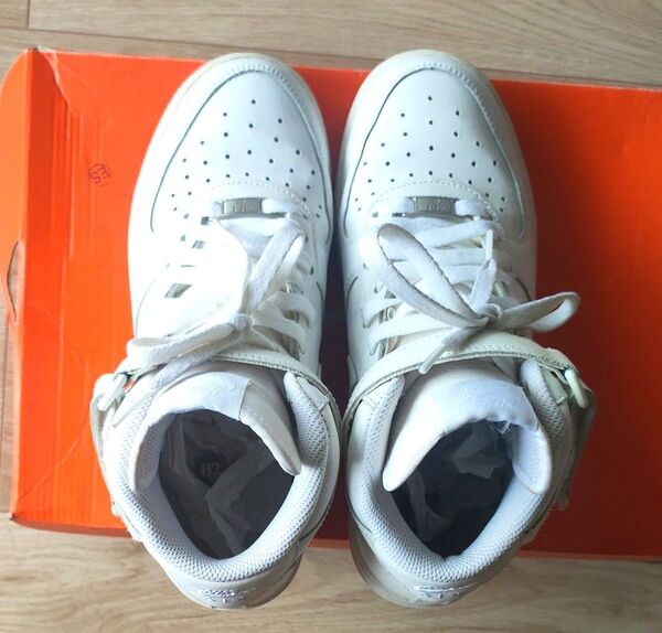 NIKE AIR FORCE 1 MID '07 PRM LX ホワイト 24CM