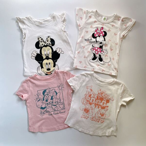 ディズニー ミニー Tシャツ 4枚まとめ 95 GAP H&M 西松屋