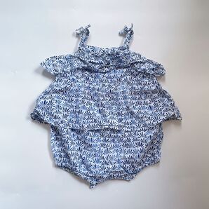 H&M キャミソール ロンパース 4-6m 綿100