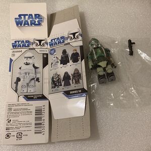 STARWARS スターウォーズ KUBRICK キューブリック シリーズ10 シークレット クローントルーパー コマンダーグリー 100% MEDICOMTOY