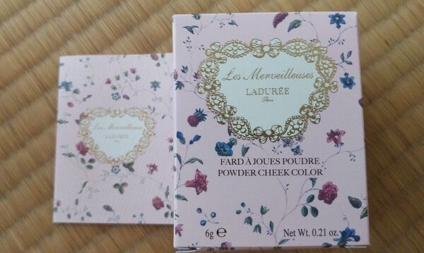 Les Merveilleuses ラデュレ チーク カラー01 JU01 6g 未使用