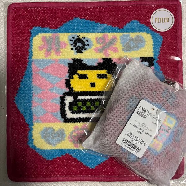 フェイラー たまごっち ハンカチ&ポーチセット 2点セット 新品 未使用