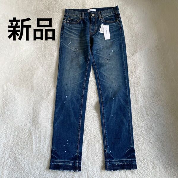 【新品】AZUL by moussy メンズ ダメージ加工ジーンズ デニム