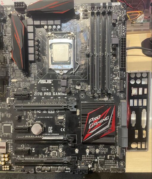 ASUS Z170 PRO GAMING マザーボード i3 6100