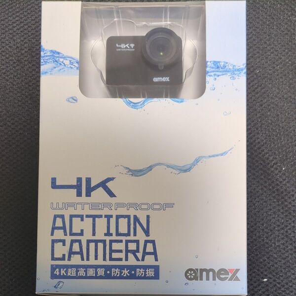 新品未使用品 小型アクションカメラ AMEX-D01/青木製作所