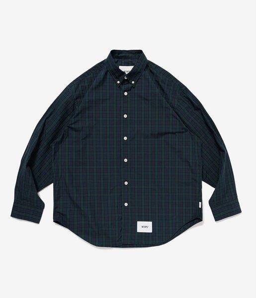 WTAPS BD 03 / LS / COTTON. BROADCLOTH. TEXTILE. OF