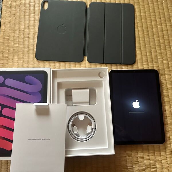 iPad mini a17Pro Wi-Fiモデル 256GB パープル 液晶保護ガラスフィルム 使用少ない