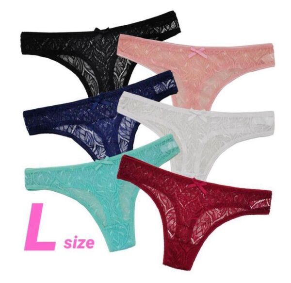 6点 Tバック ショーツレディースショーツパンツ まとめ売りレース ランジェリー