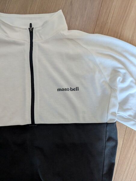 mont-bell WIC.サイクル ロングスリーブ ジップシャツ L