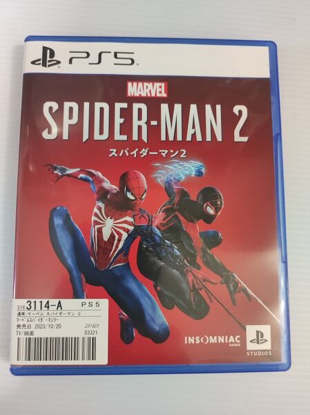 PS5 MARVEL’S SPIDER-MAN 2 スパイダーマン2