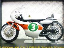 ixo　1/24 ヤマハ　RD05 250 YAMAHA RD 05 250 フィル・リード #3　1968　ワールドチャンピオン_画像2