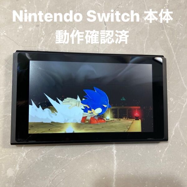 Nintendo Switch ニンテンドースイッチ バッテリー強化モデル 新モデル 本体のみ 動作品