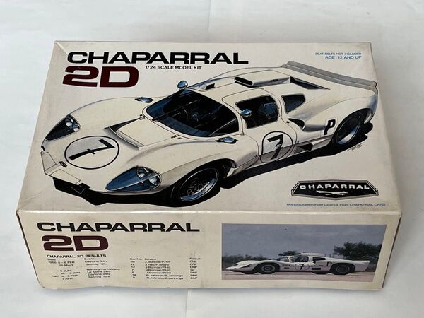 MODELER’s 1/24 CHAPARRAL 2D ニュルブルクリンクタイプ モデルキット