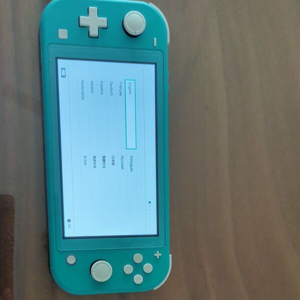 ニンテンドースイッチライト 初期化 ターコイズ