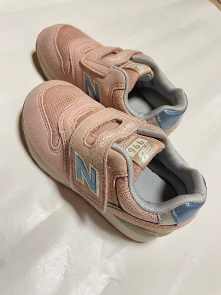 ニューバランス 996 キッズ 子供 スニーカー ピンク 15センチ