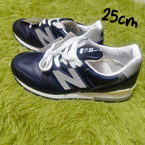 ニューバランス M996 NEW BALANCE M996NCB スニーカー ネイビー レザー 25cm