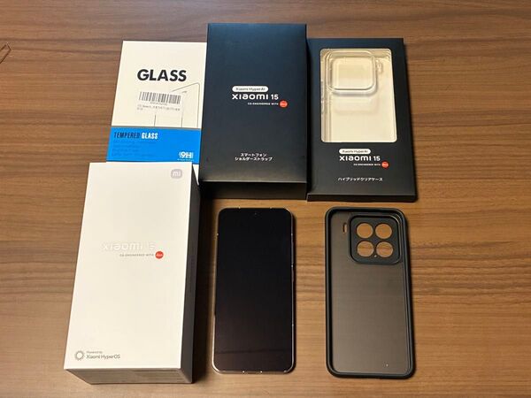 【美品】Xiaomi 15 リキッドシルバー 12GB/512GB 国内版 SIMフリー