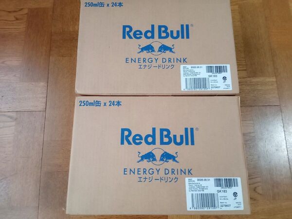 レッドブル エナジードリンク 250ml X 24本入 2ケース 合計48本