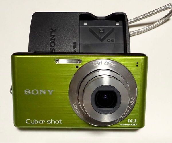 【美品】SONY Cyber-Shot DSC-W530 コンパクトデジタルカメラ ソニー サイバーショット バッテリー付