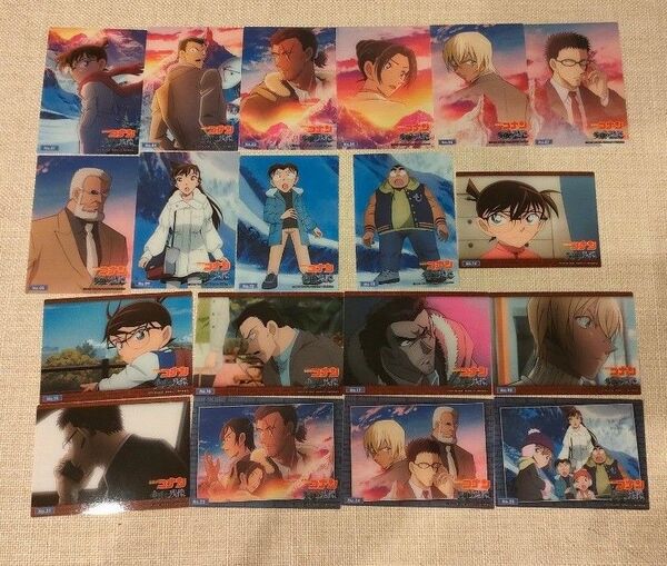 名探偵コナン トレーディングカードコレクションクリア 19枚セット