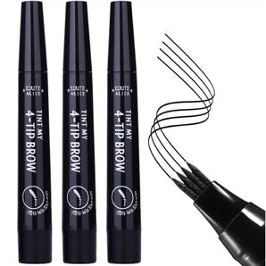 新感覚!アイブロウ 4Tip Brow 落ちにくい ブラック