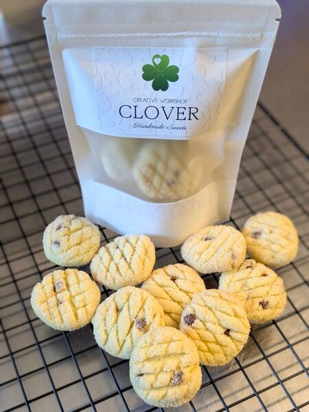 【NEW】小さなメロンパン風クッキー メロンチョコチップ入り 4袋セット